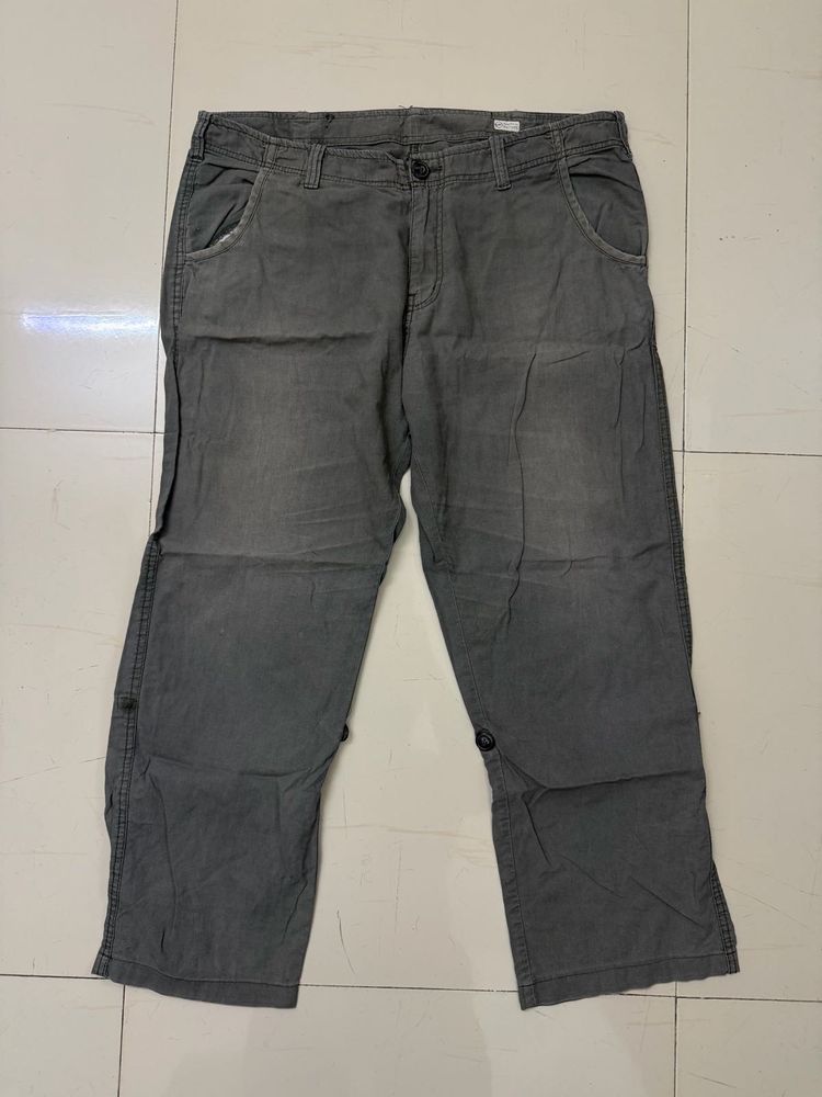 Men's Cargo Style Grey Pants