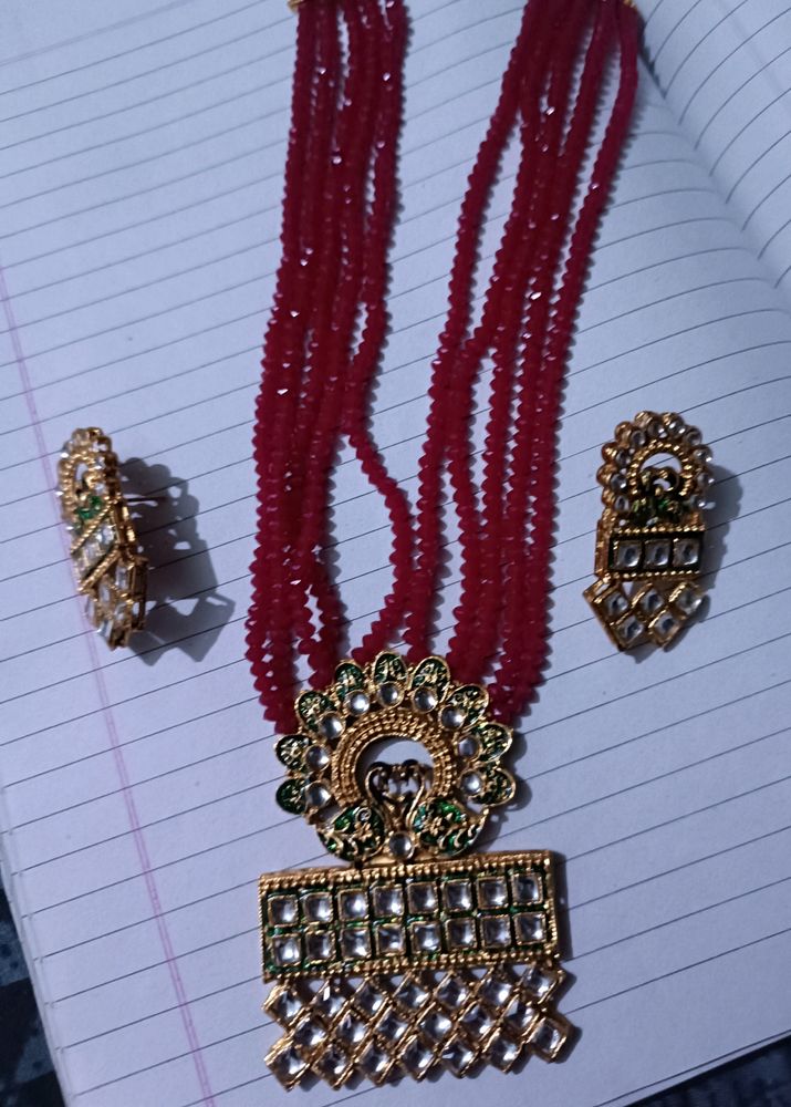 Crytal Mala Set Rani