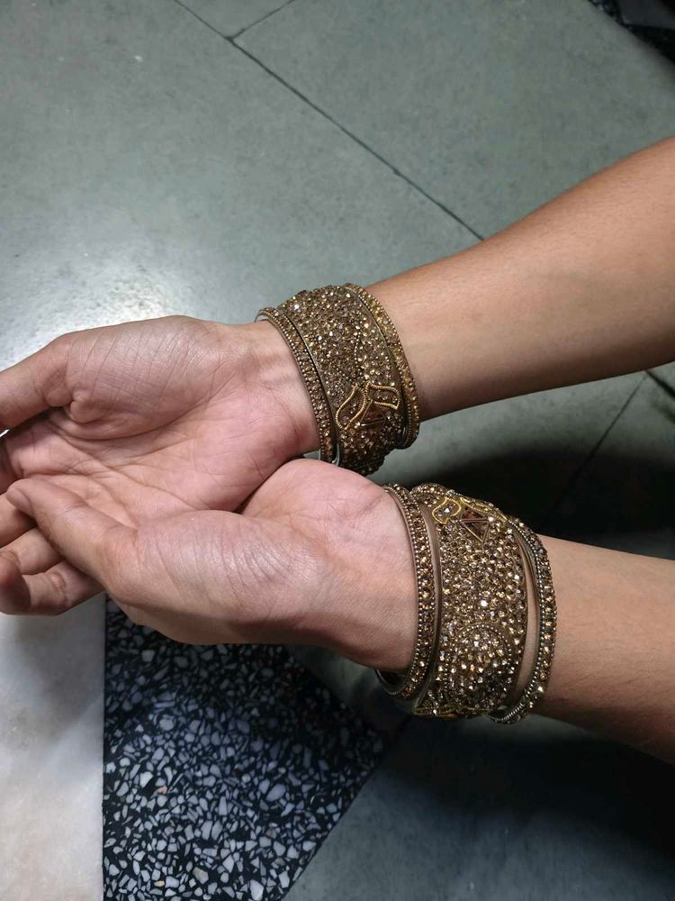 Exquisite Embellished Bangles