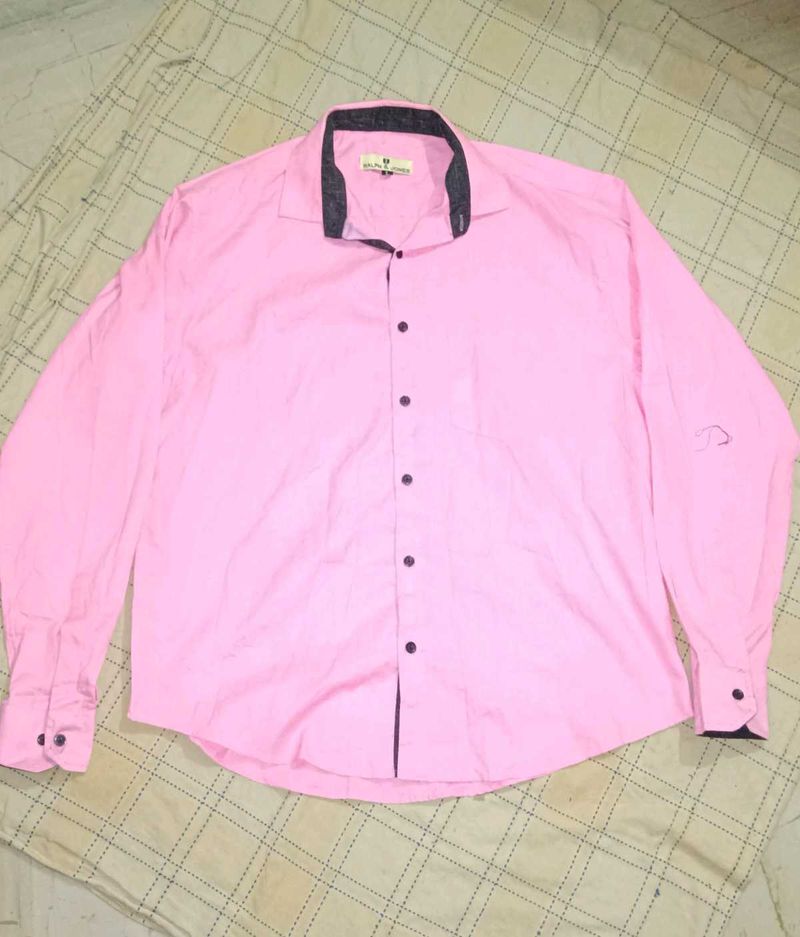 Pink Long Sleeve Shirt