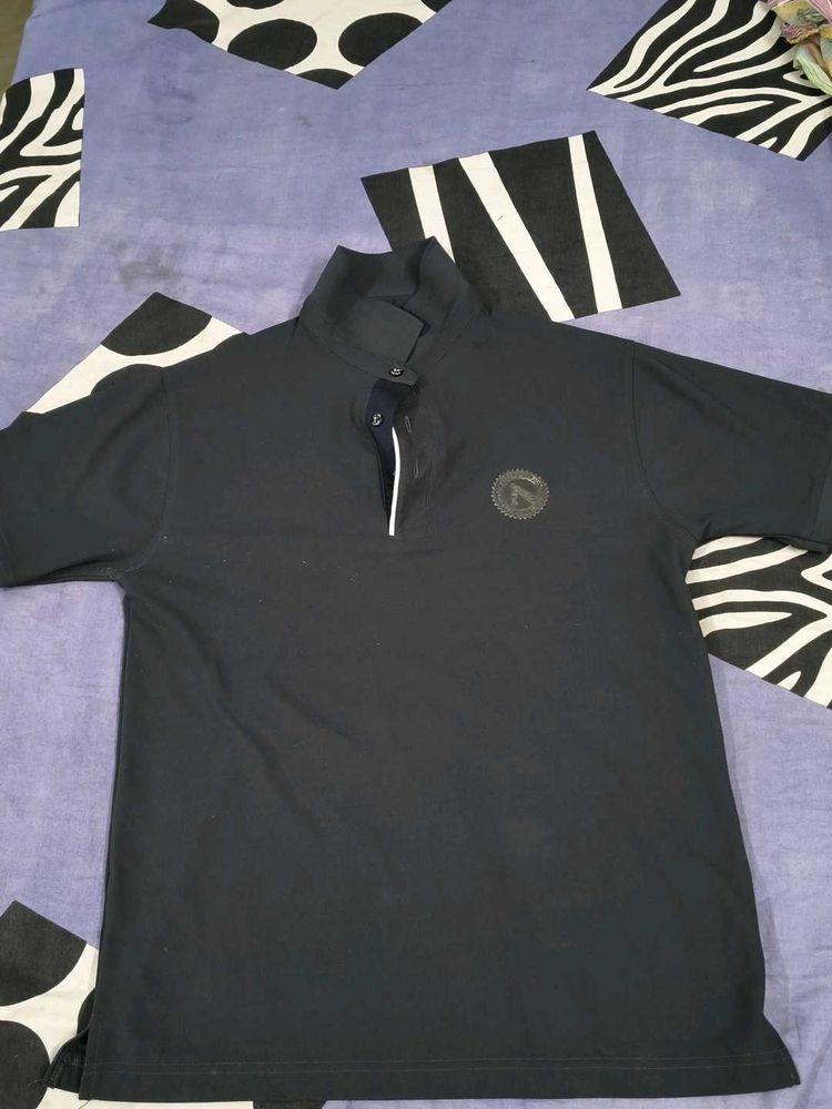 Men's Black Polo Shirt