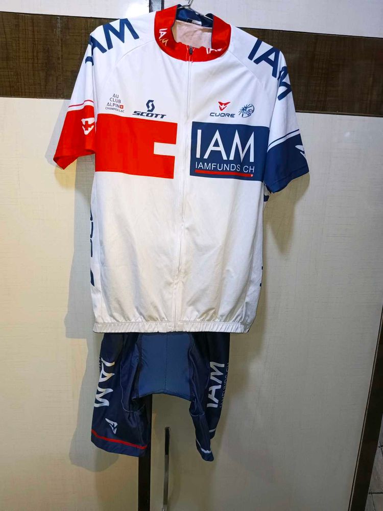 Scott Cycling Jersey &amp; Padded Shorts Set