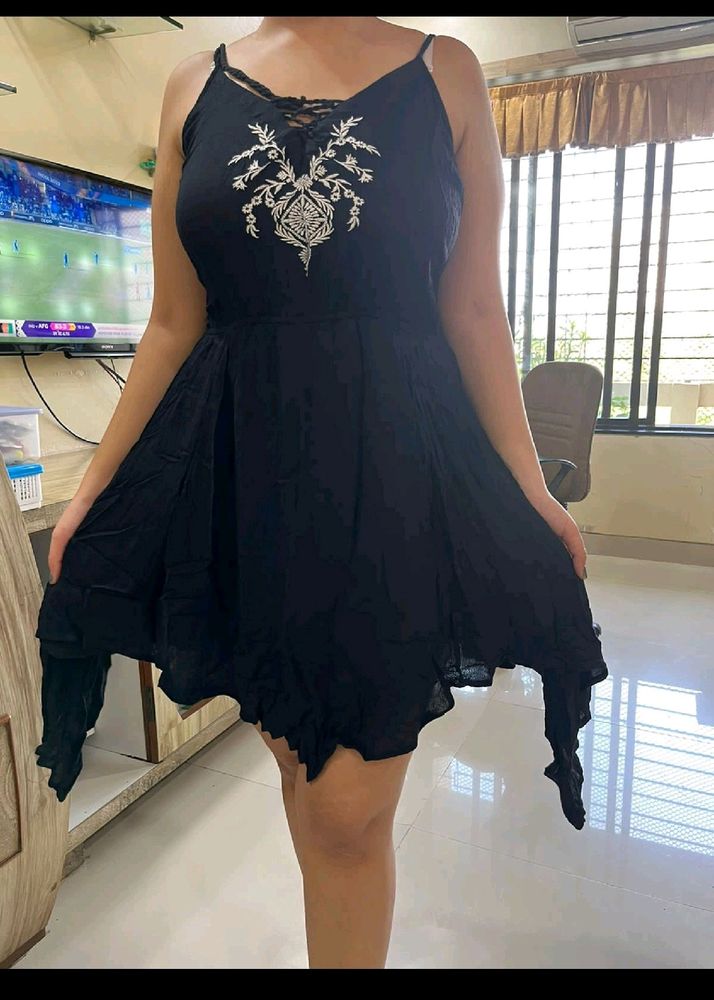 Black Dress Forever 21 Large