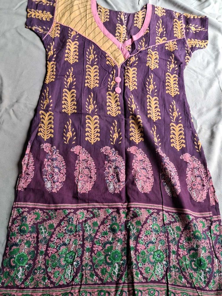 Beautifully Printed Cotton Kurta