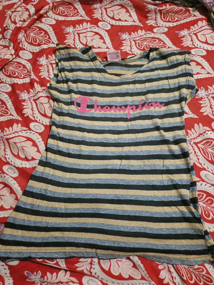 Champion Striped T-Shirt