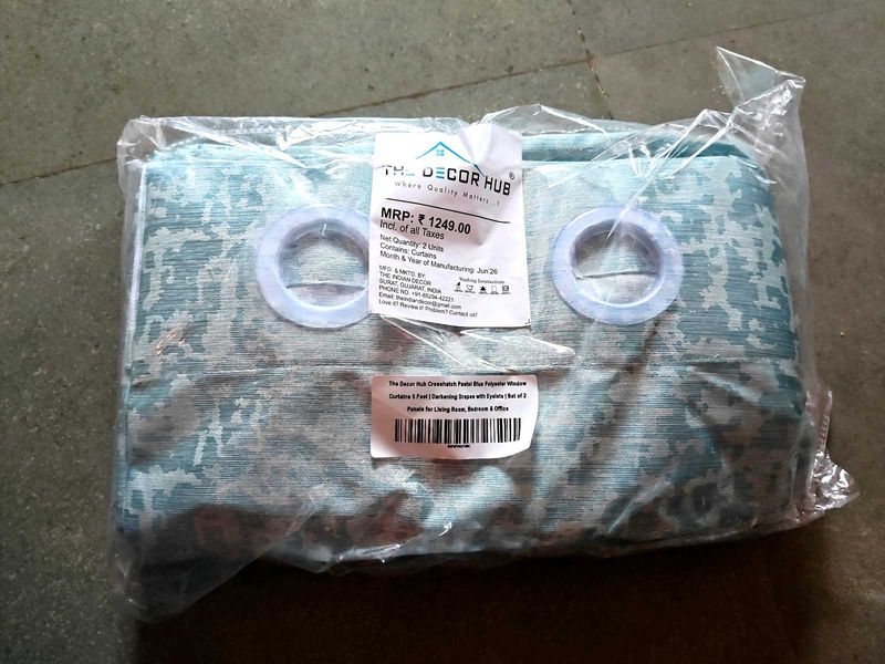 The Decor Hub Curtains - 2 Pc Set