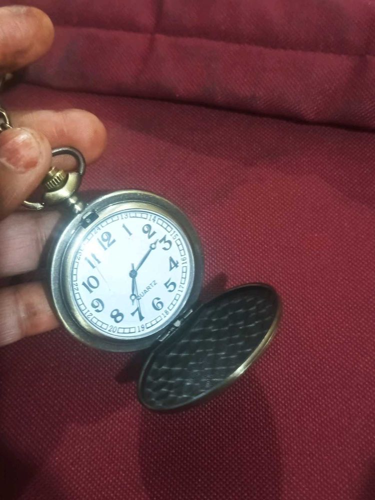 Brass Pocket Watch