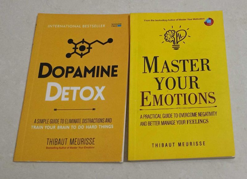 Dopamine Detox &amp; Master Your Emotions Books