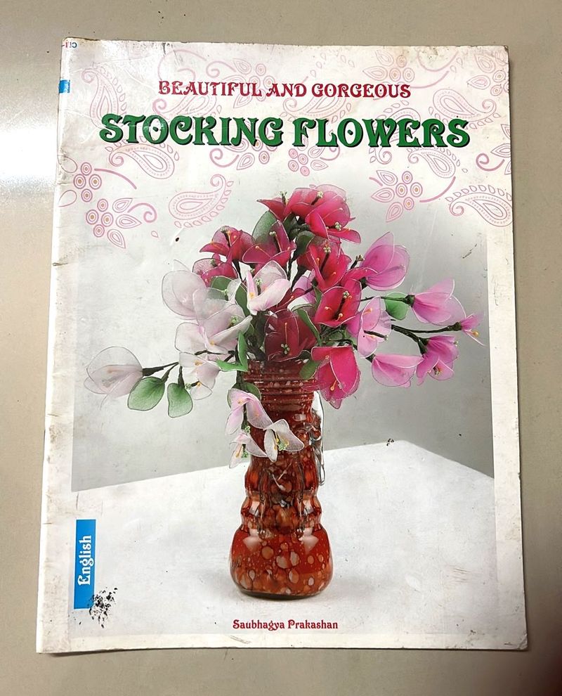 Stocking Flower Making Craft Book