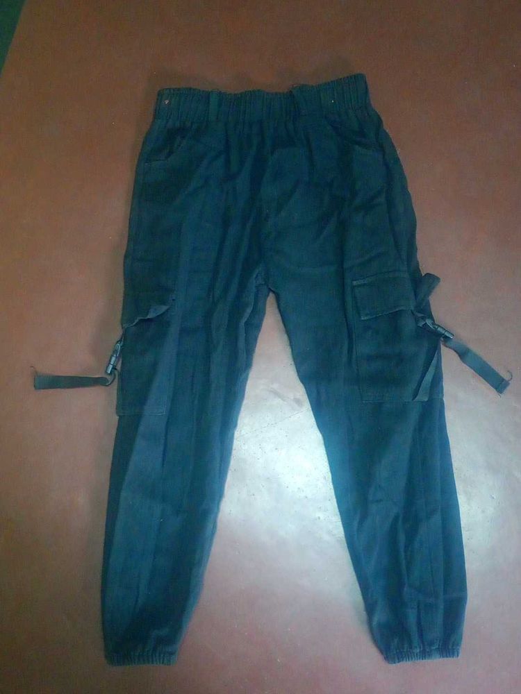 Black Cargo Pants