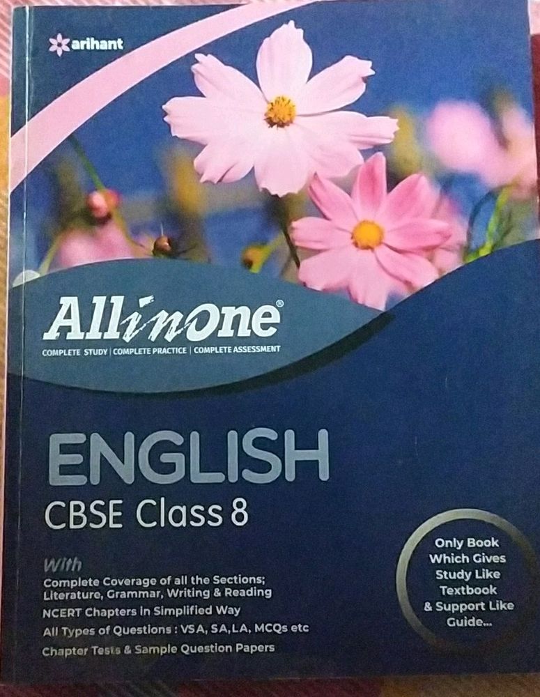 Arihant All in One English CBSE Class 8 Book
