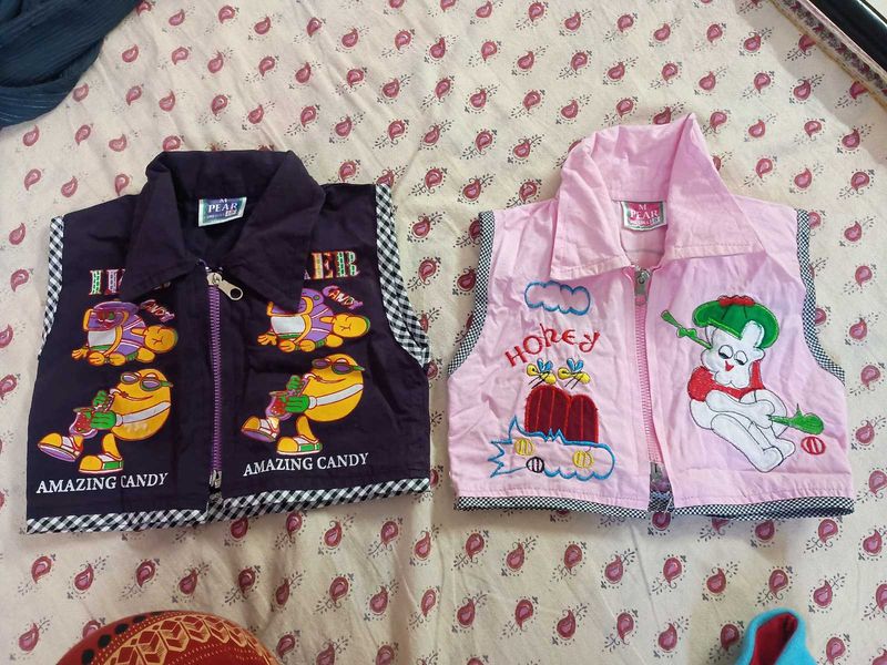 Cute Kids Vest Set and cap combo