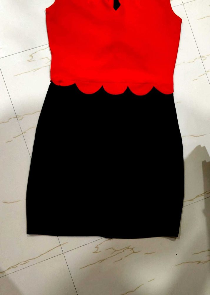 Red And Black Dress
