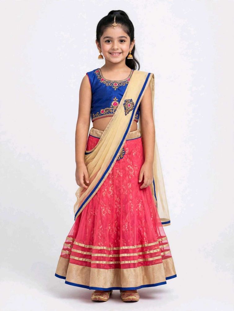 Beautiful Girl's Lehenga Choli Set