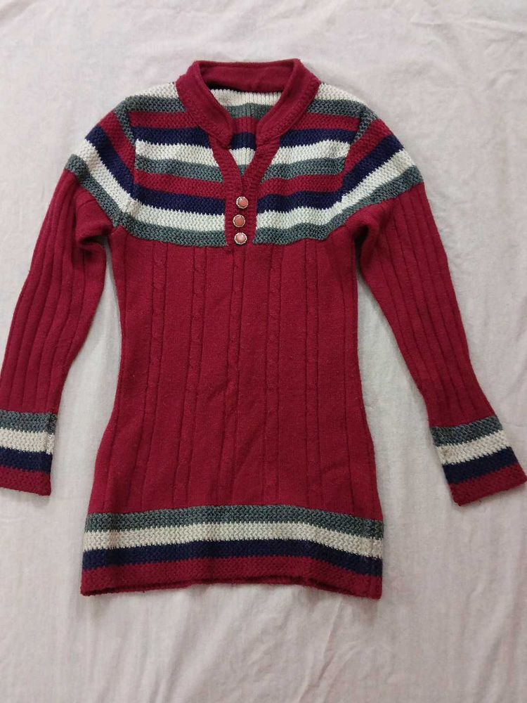 Striped Knit  ( warm Top)