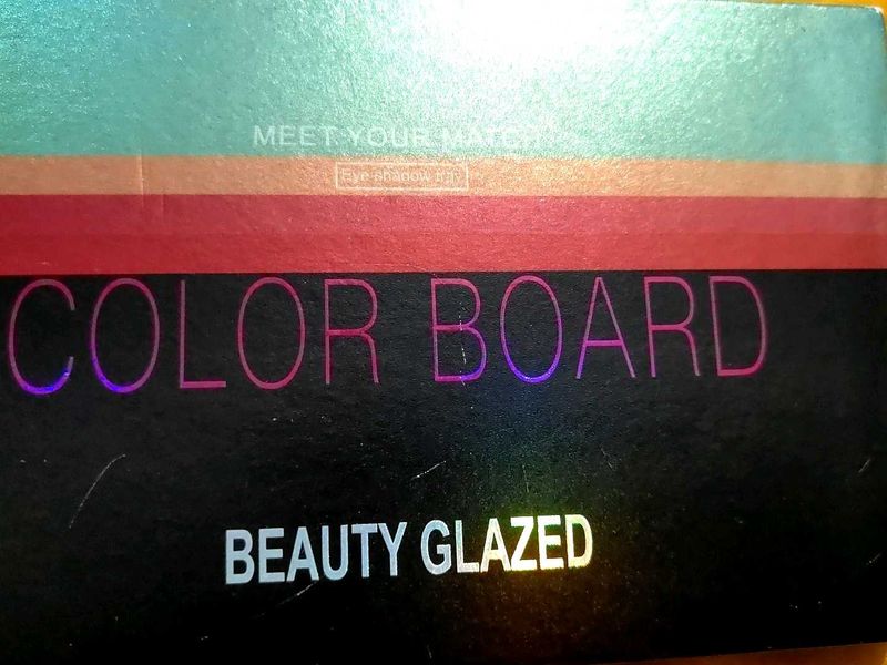 Beauty Glazed Color Board