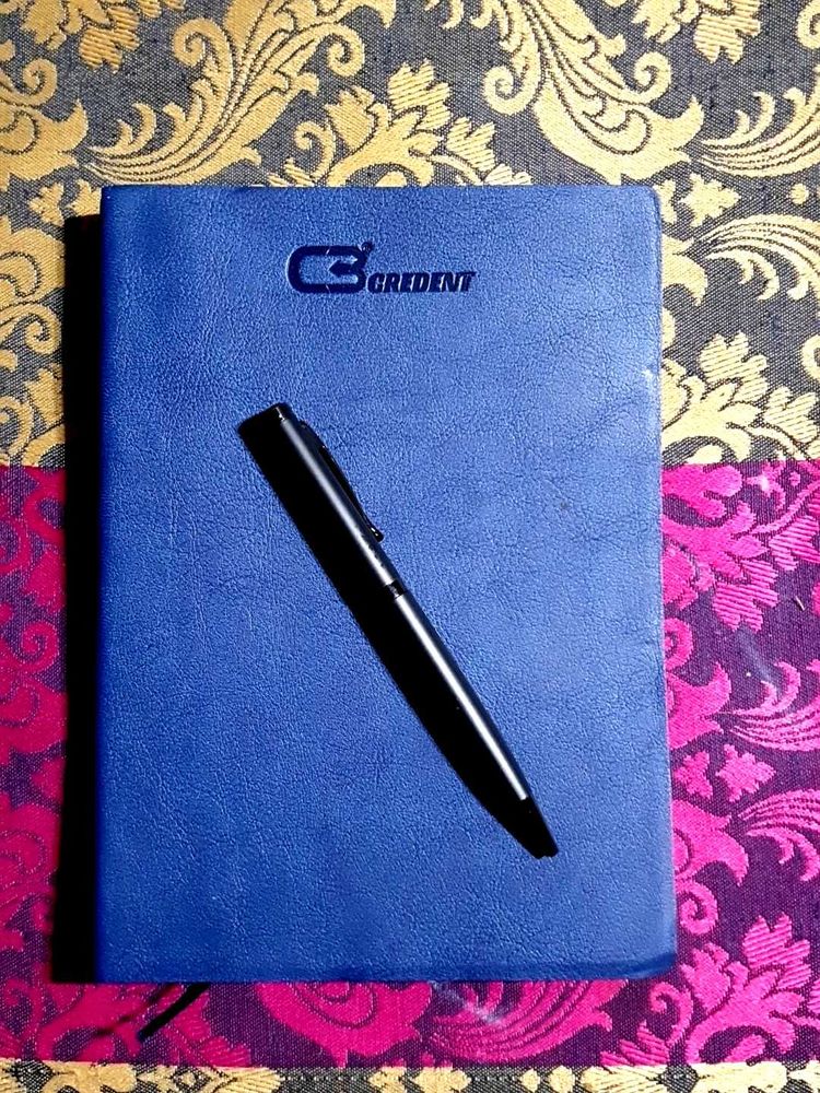 Premium Office Diary with Free Pen