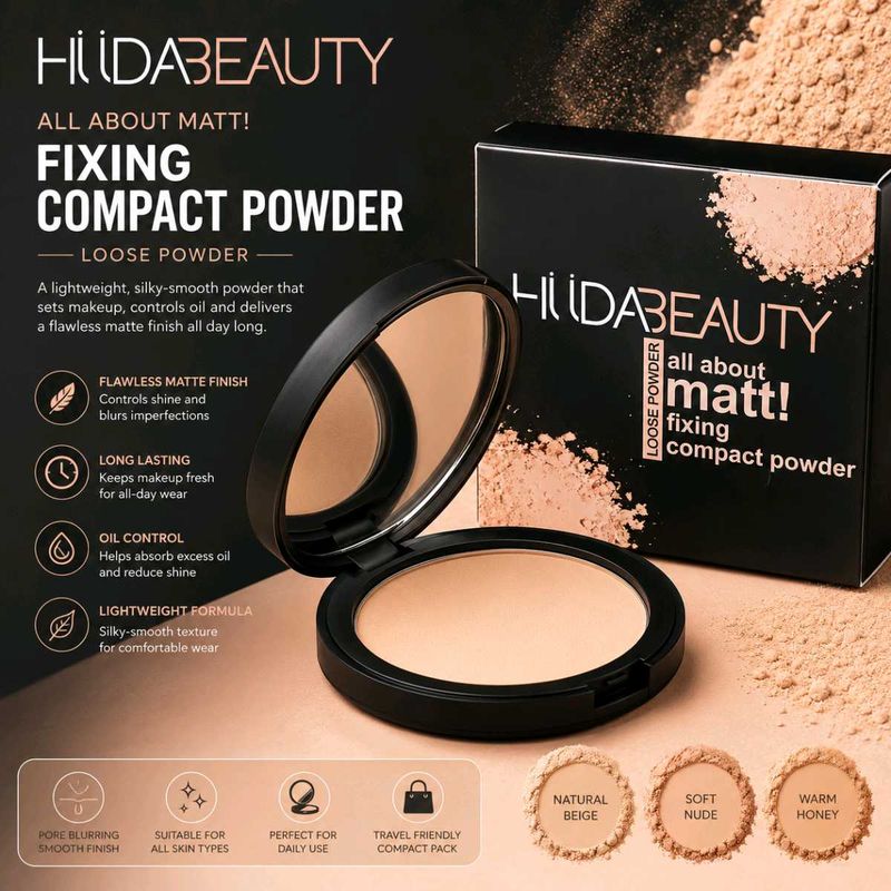 HUDA BEAUTY Fixing Compact Powder