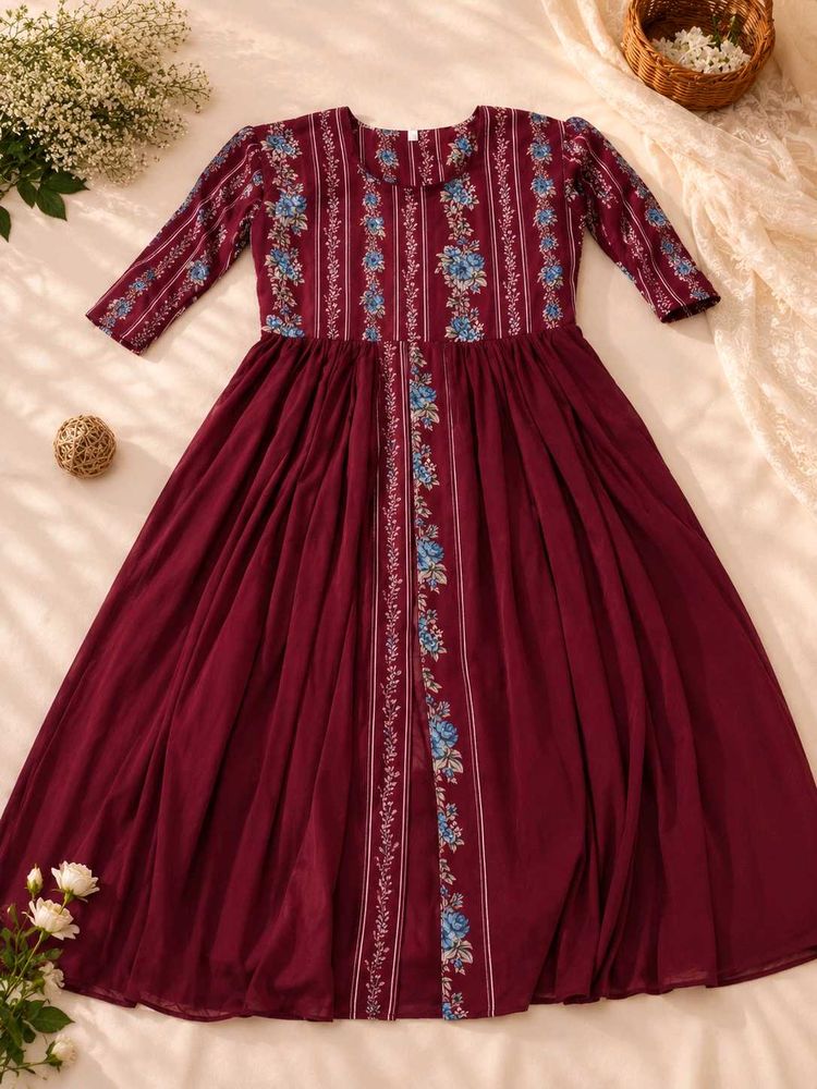 Dark Brown kurta😍✨