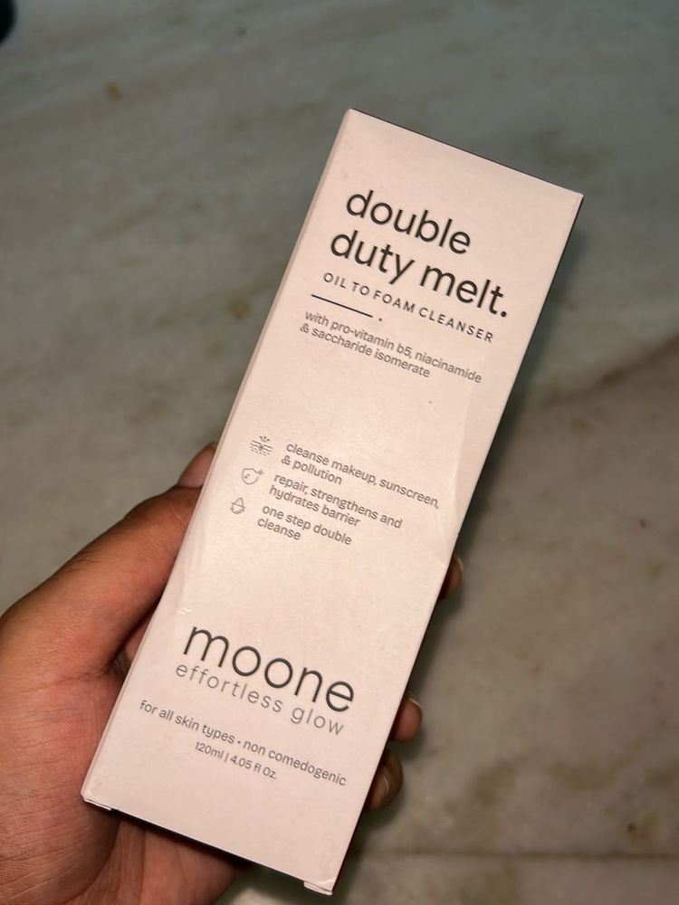 Moone Double Duty Melt Cleanser