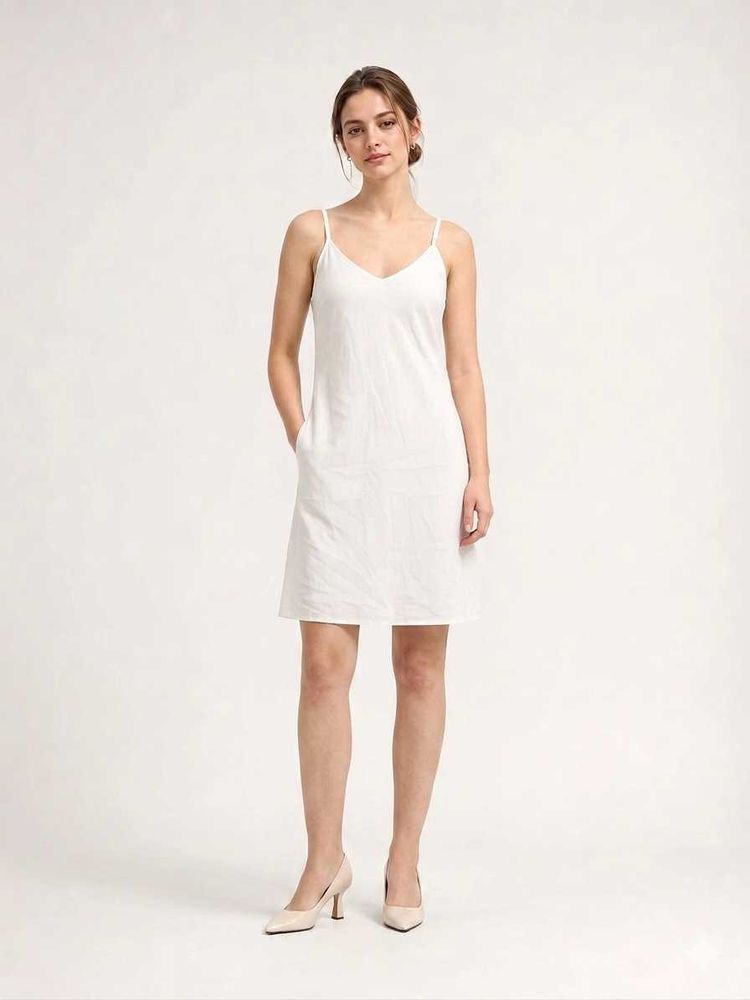 White One piece Dress