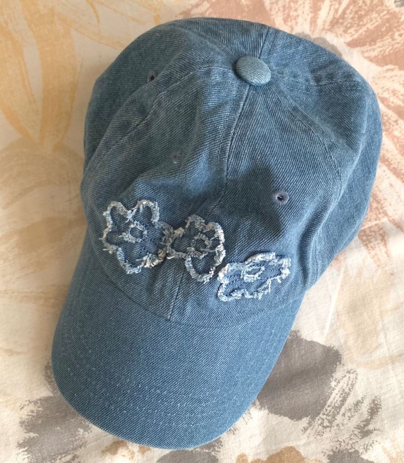 NyuNyu Korea Denim Baseball Cap