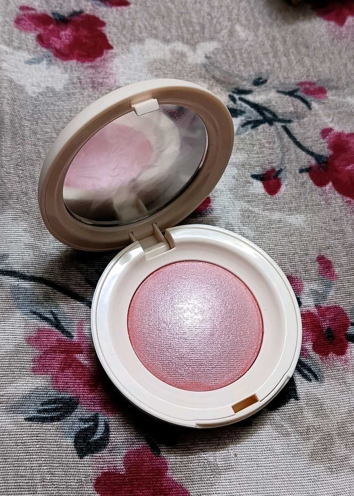Pink Shimmer Blush Compact