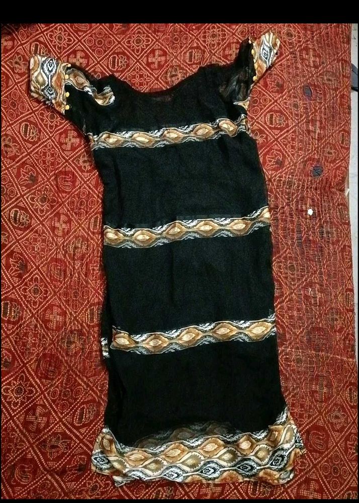 Elegant Black kurta