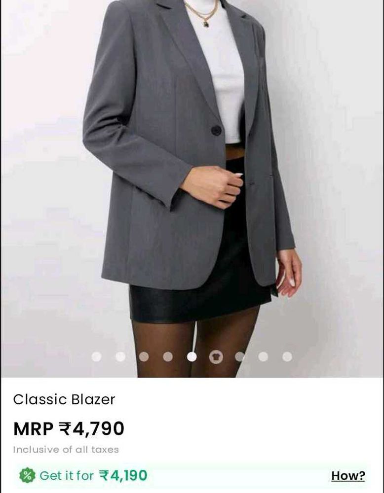 Classic Grey Blazer