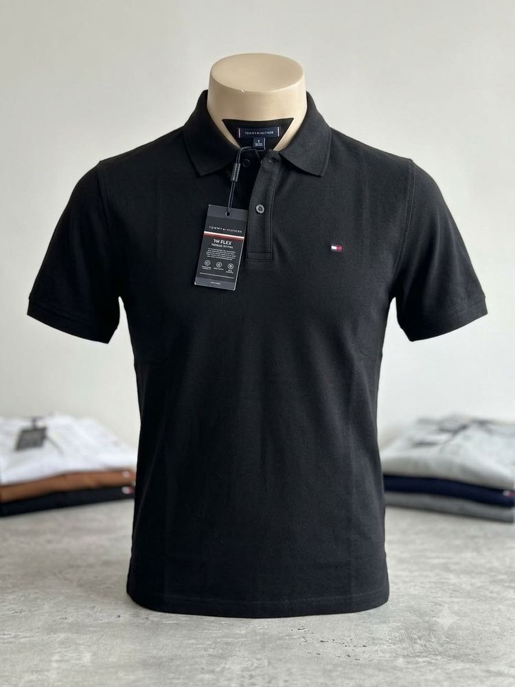 Tommy Hilfiger Black Polo TShirt