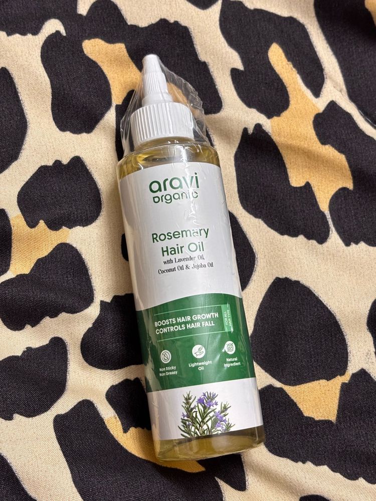 Aravi Organic Rosemary Hair Oil