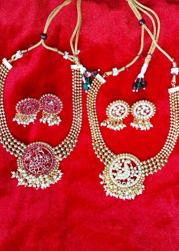 Traditional Necklace Set Pack Of 2 Combo 🎉