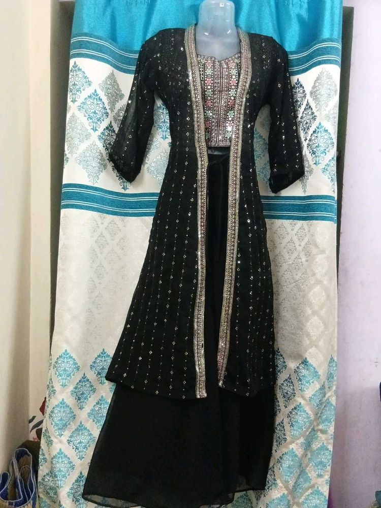 partywear Embroidered Kurta Sets