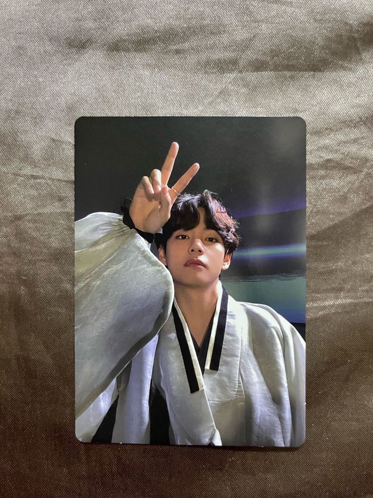 OFFICIAL BTS V Dalmajung Photo Card