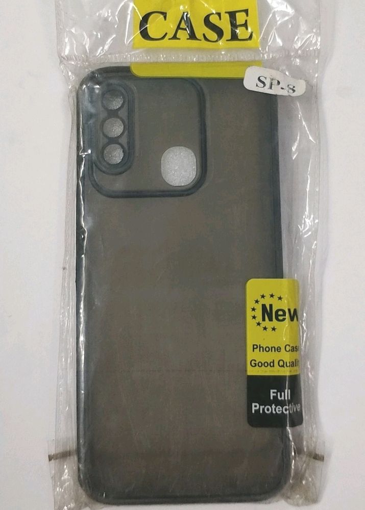 TECNO Spark 8, Smoke Cover, Hard Cover