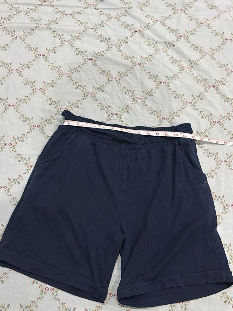 Jockey Comfortable Navy Blue Shorts