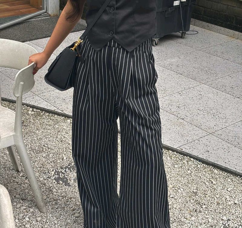 Pinstripe Trousers size L-XL