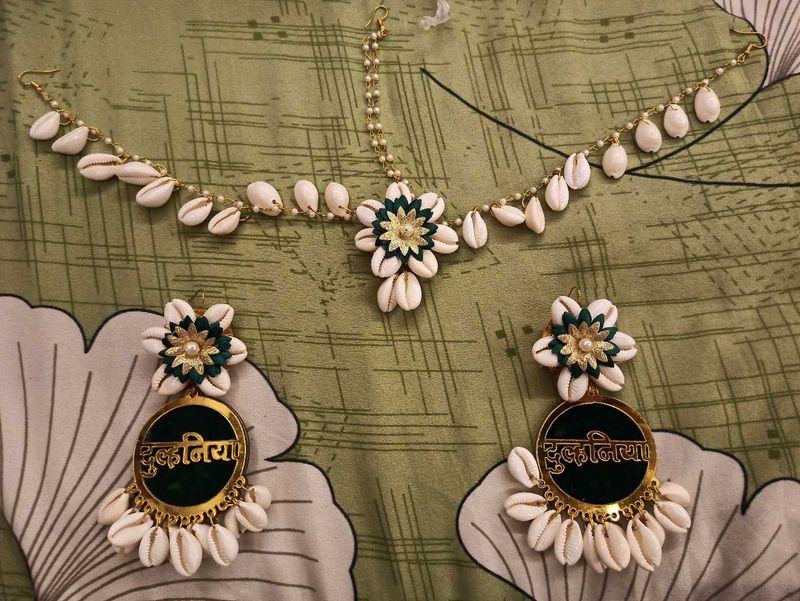 Seashell Dulhan Set