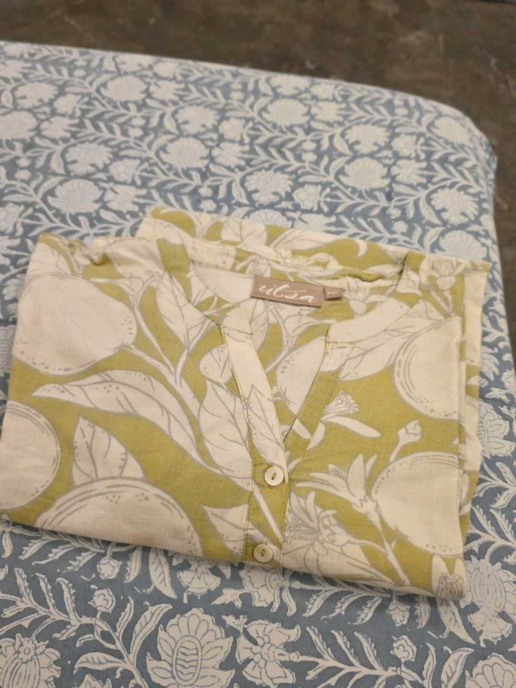 Pretty Floral Print Kurta