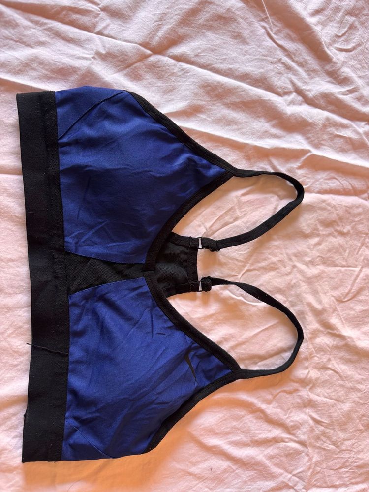 Nike Blue Sports Bra