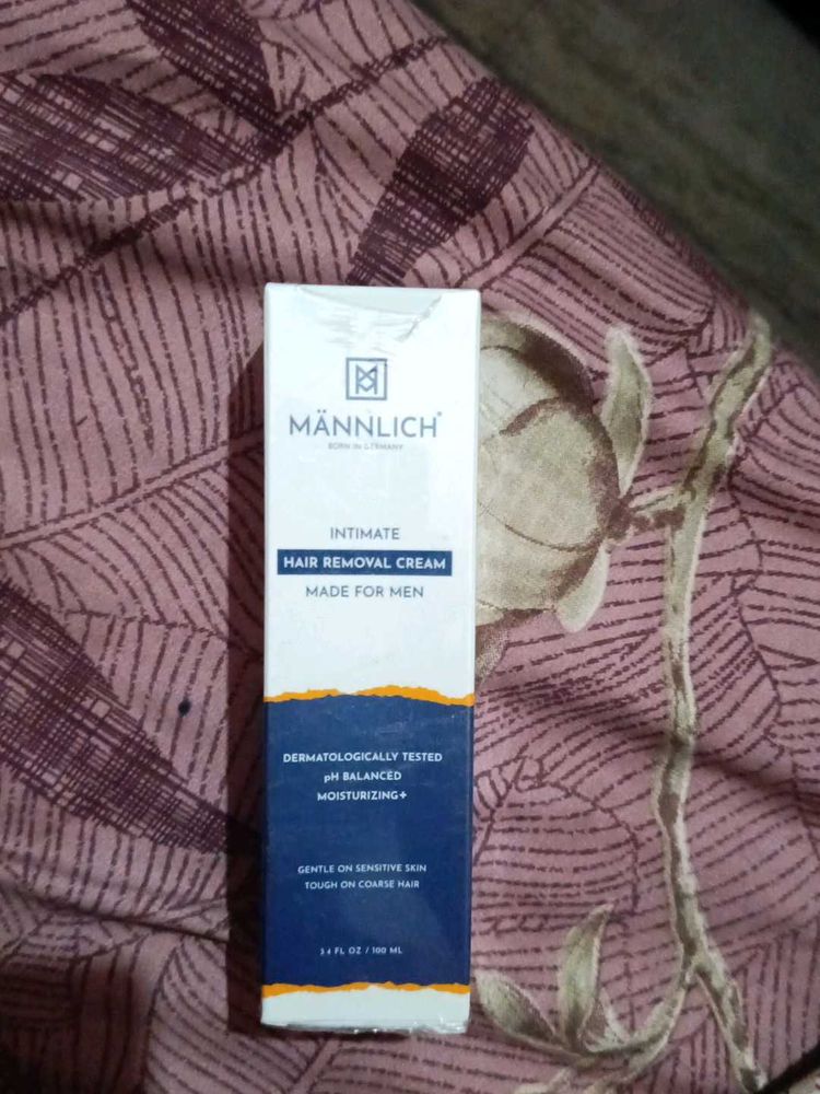 Hair removal cream for men