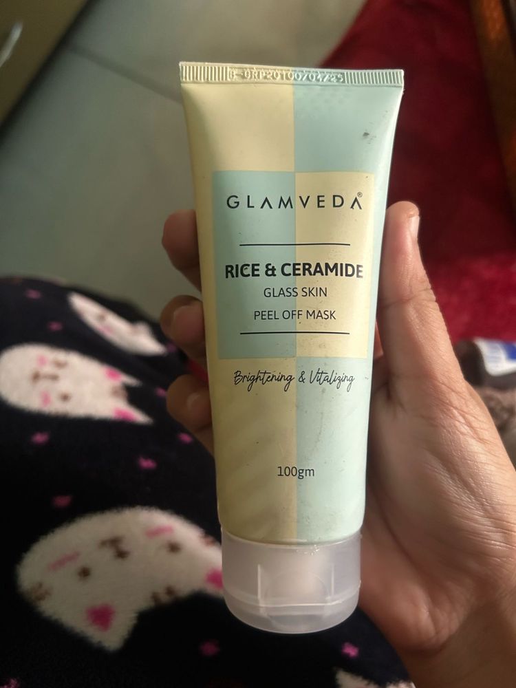 Glamveda Rice &amp; Ceramide Peel Off Mask