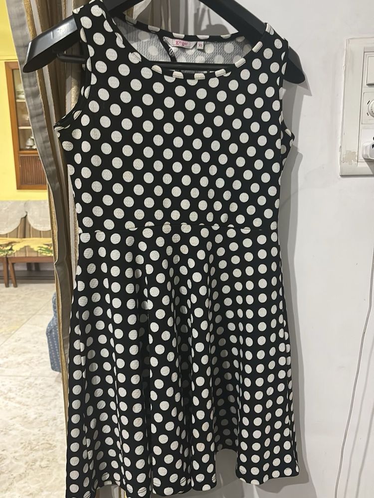 Cute Polka Dot Skater Dress