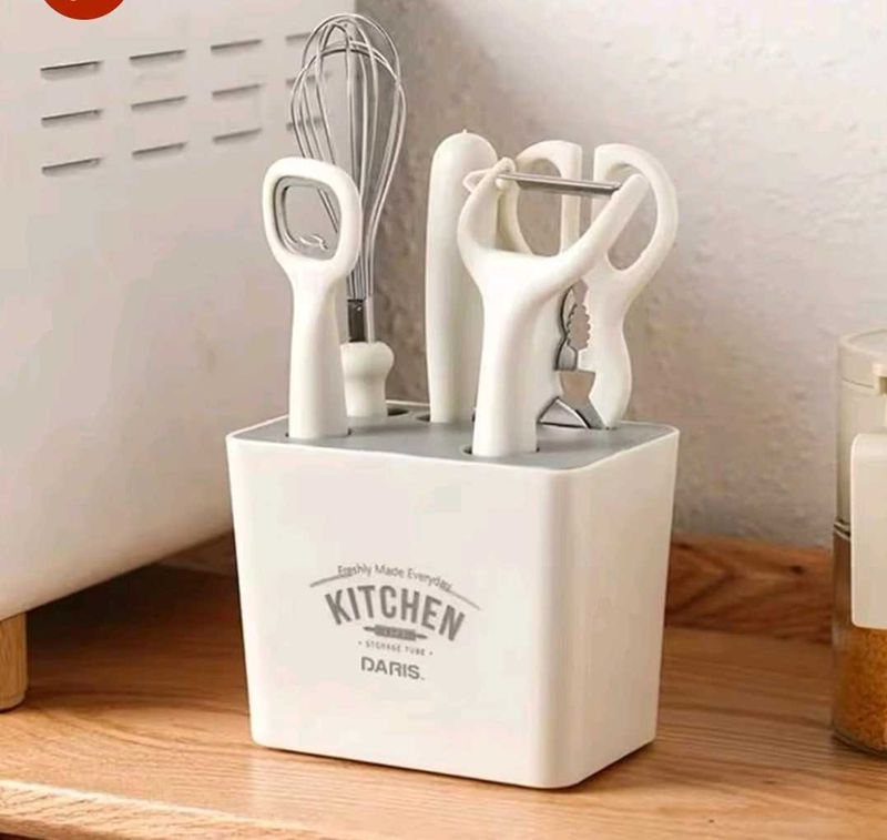 6-Piece Kitchen Set with Anti-Slip Handles
