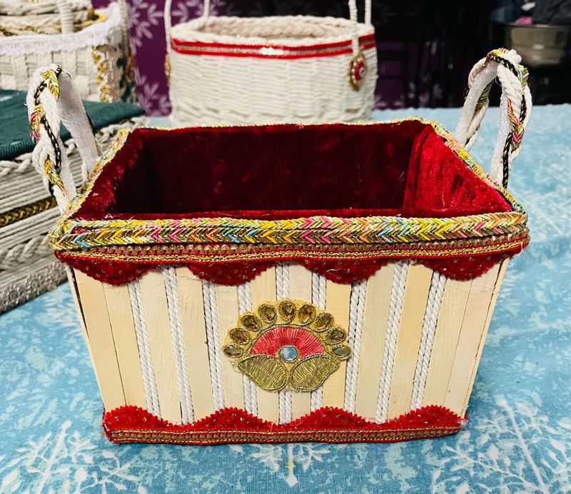 Handcrafted Storage Basket