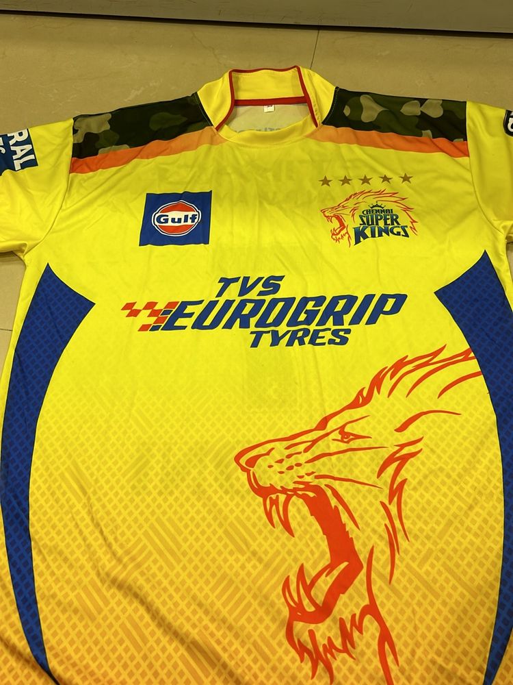 dhoni jersey