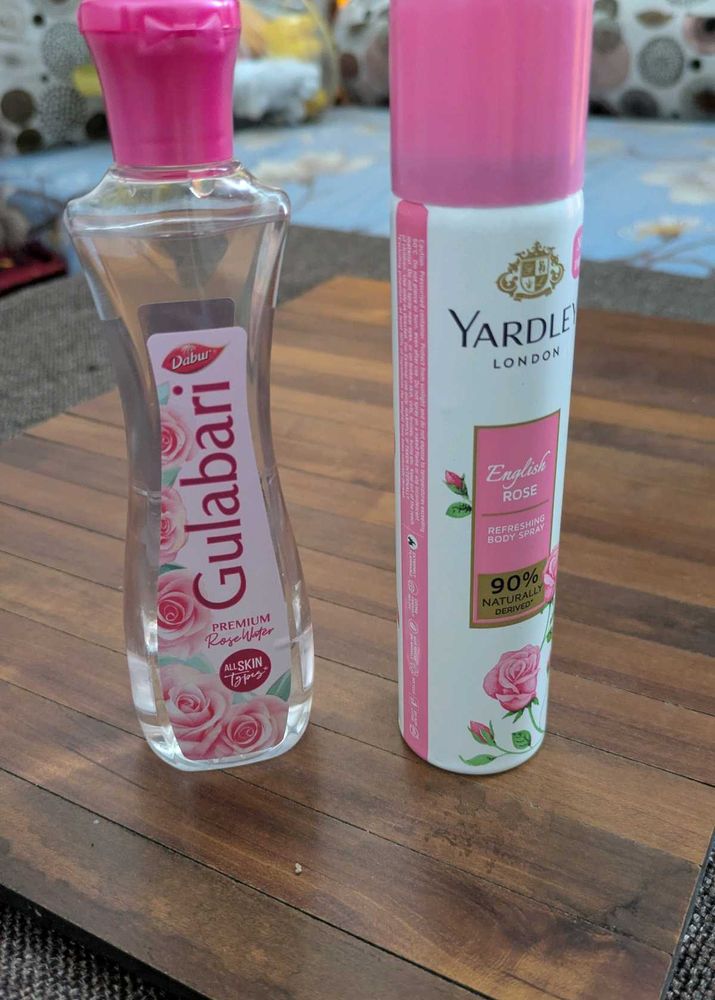 Dabur Gulabari &amp; Yardley English Rose