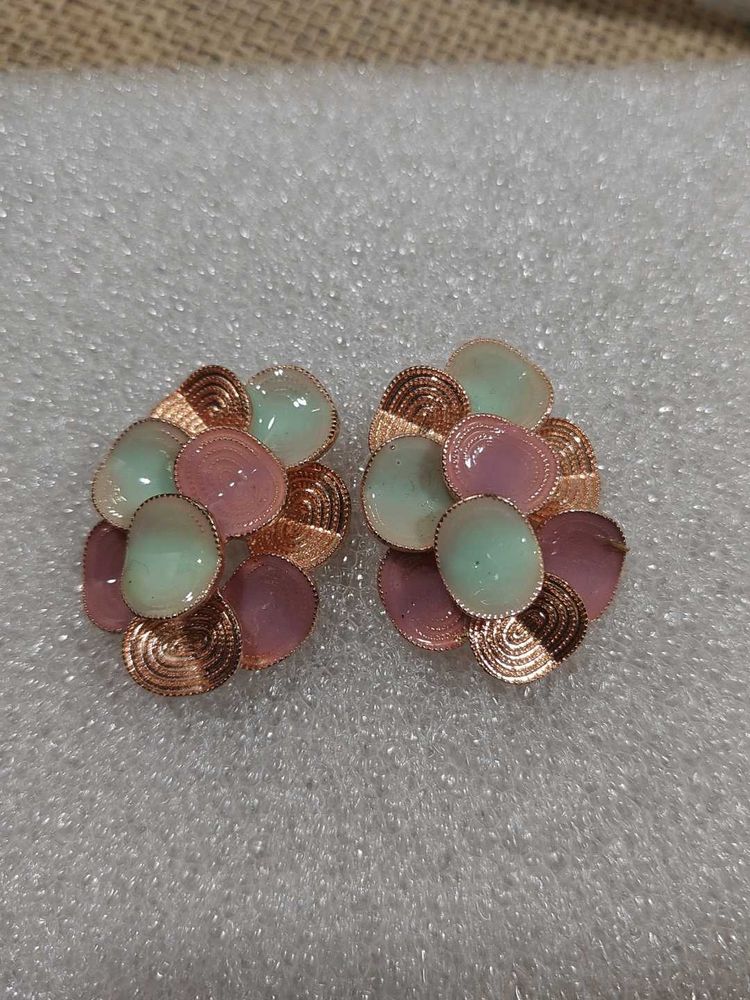 Boho Chic Flower Earrings