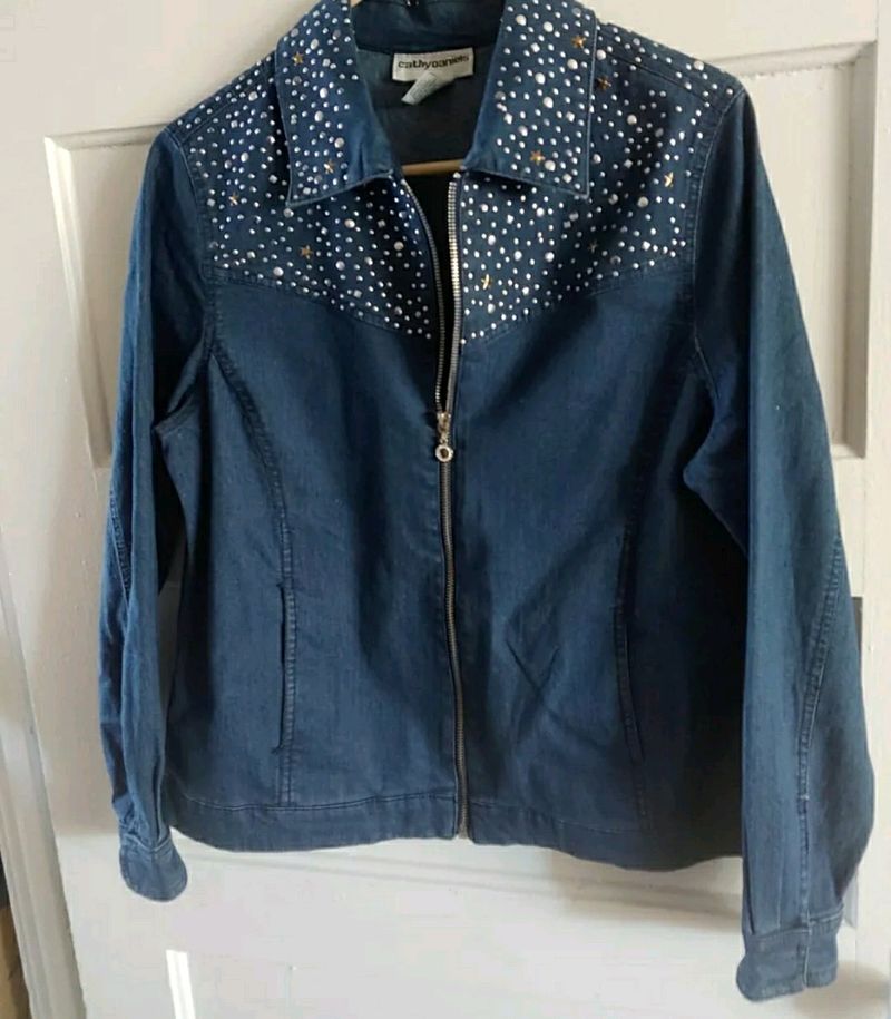 PRICE DROP💙Cathy Daniels Blue Denim Jacket