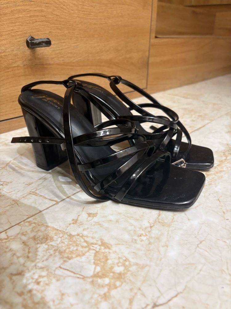 black tie heels